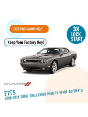 Plug N Play Remote Start System for 2008-2014 Dodge Challenger Push-to-Start Automatic