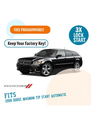 Plug N Play Remote Start System for --2008 Dodge Magnum Tip-Start Automatic