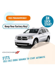Plug N Play Remote Start System for 2011-2013 Dodge Durango Tip-Start Automatic