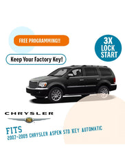 Plug N Play Remote Start System for 2007-2009 Chrysler Aspen Std. Key Automatic