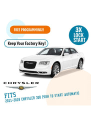 Plug N Play Remote Start System for 2011-2018 Chrysler 300 Push-to-Start Automatic