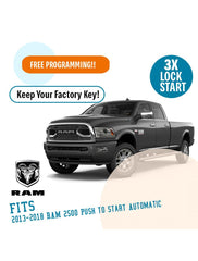 Plug N Play Remote Start System for 2013-2018 RAM 2500 Push-to-Start Automatic