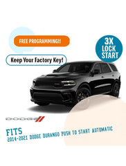 Plug N Play Remote Start System for 2014-2021 Dodge Durango Push-to-Start Automatic