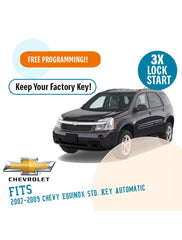 Plug N Play Remote Start System for 2007-2009 Chevy Equinox Std. Key Automatic