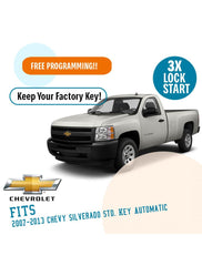 Plug N Play Remote Start System for 2007-2013 Chevy Silverado Std. Key Automatic
