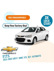 Plug N Play Remote Start System for 2012-2020 Chevy Sonic Std. Key Automatic