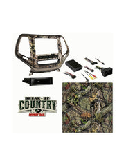 Metra MOBU-99-6526BZ Double Din Dash Kit for Select 2014-Up Jeep Cherokee Vehicles Bronze Trim Mossy Oak