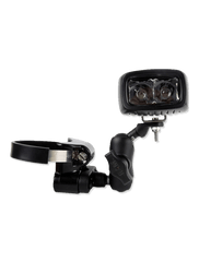 Rigid RIG40072 3" Pole Mount 2.4" Arm 1 x 1 Plate R.A.M Mounts