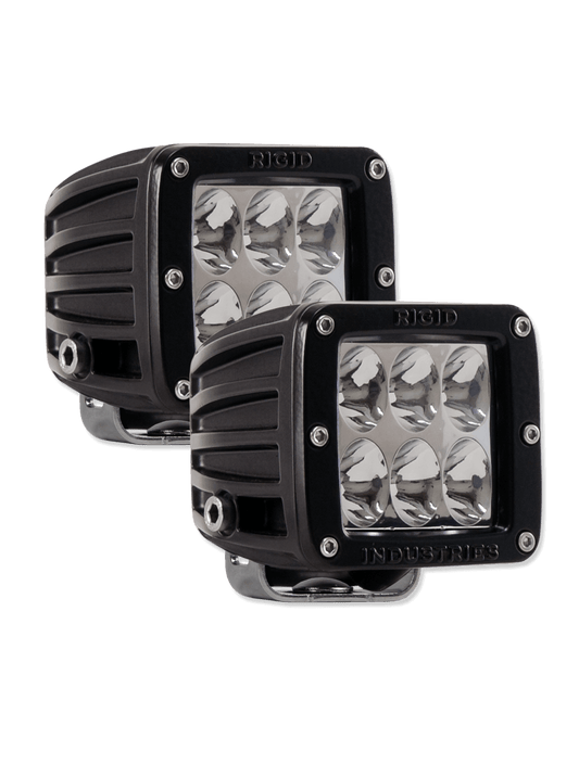 Rigid RIG50232 D2-Series Dually Driving Lights - Amber (Pair)