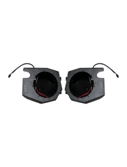SSV Works RZ4-F65U Polaris RZR 14-Up 6.5" Front Speaker Pods - Unloaded (RZ4F65U)