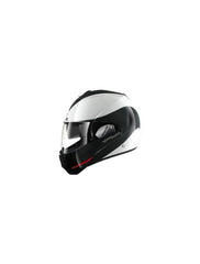 Shark Evoline 3 ST Discovery Division Hakka Motorcycle Helmet - Black / White / Red - HE9252DWKR