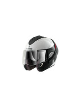 Shark Evoline 3 ST Discovery Division Hakka Motorcycle Helmet - Black / White / Red - HE9252DWKR