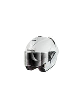 Shark Evoline 3 ST Discovery Division Motorcycle Helmet - Solid Colors Black / White - HE9250D