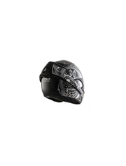 Shark Evoline 3 ST Discovery Division Mezcal Motorcycle Helmet - Black / White - Black / Orange - HE9348DKU