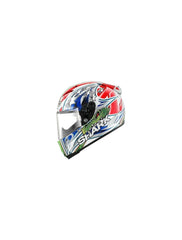 Shark Race-R Pro Corser Replica Racing Division Motorcycle Helmet - Red / White / Blue - HE8535DWRG