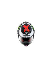 Shark Race-R Pro Jorge Lorenzo Replica Racing Division Motorcycle Helmet - Black / White - HE8646DKWR