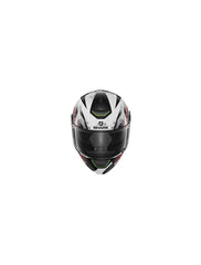 Shark SKWAL Switch Rider Pulse Division Motorcycle Helmet Black / Red - HE5420DWKR