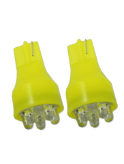 Luminous T13-6LED1210-WH 6 LED 1210, 3528 Base - White (Pair)