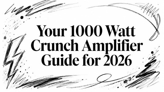 Your 1000 Watt Crunch Amplifier Guide for 2026