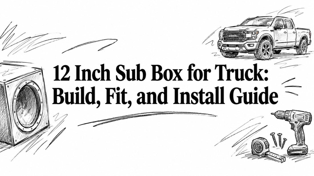12 Inch Sub Box for Truck: Build, Fit, and Install Guide