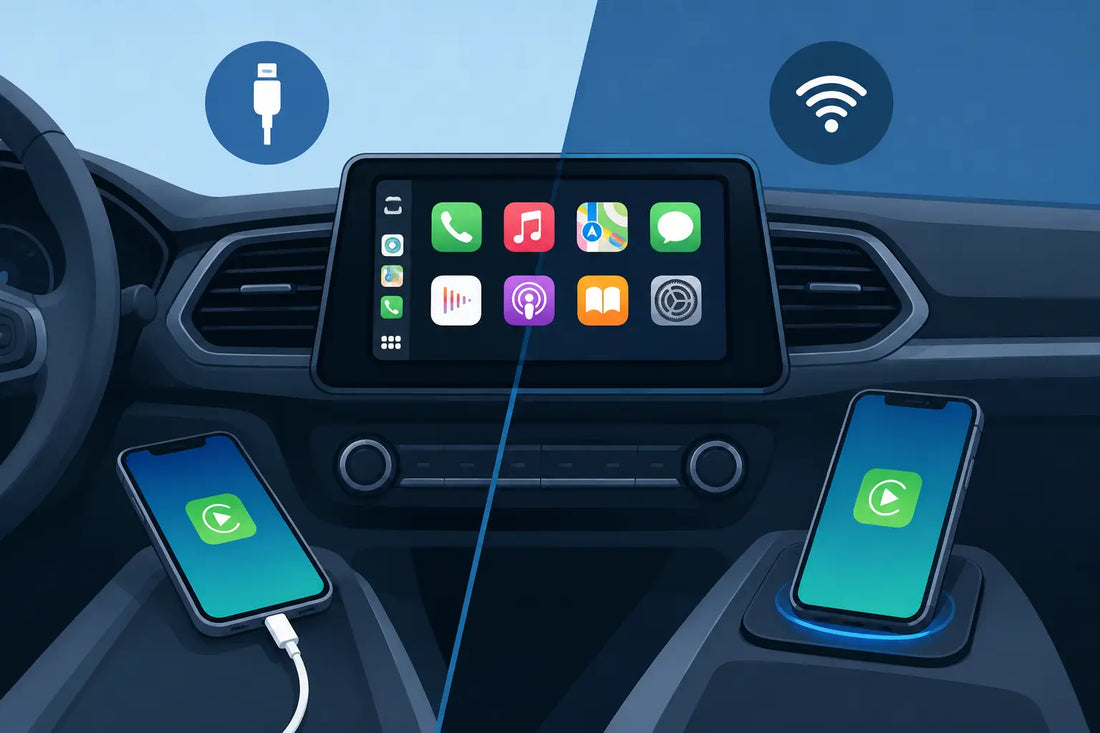 Wired Versus Wireless CarPlay Adapters Compared