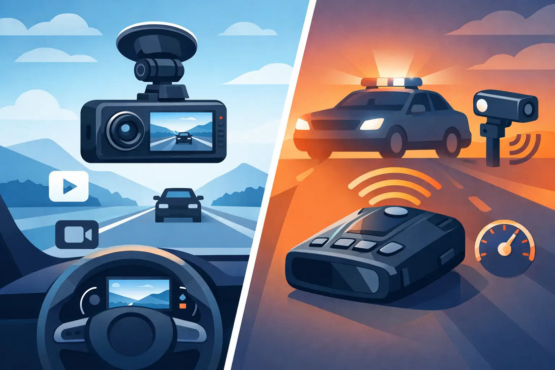 Dash Cam vs Radar Detector: Which Do You Need?