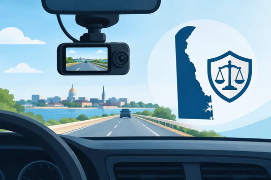 Dash Cam Legality for Delaware Area Drivers