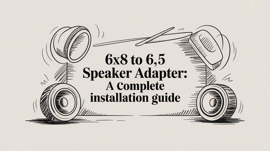 6x8 to 6.5 Speaker Adapter: A Complete Installation Guide