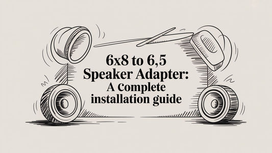6x8 to 6.5 Speaker Adapter: A Complete Installation Guide