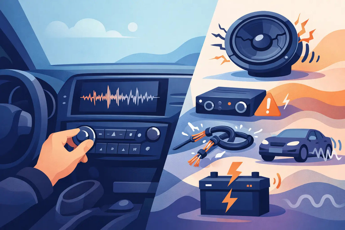 Why Is My Car Audio Distorted? Find the Cause