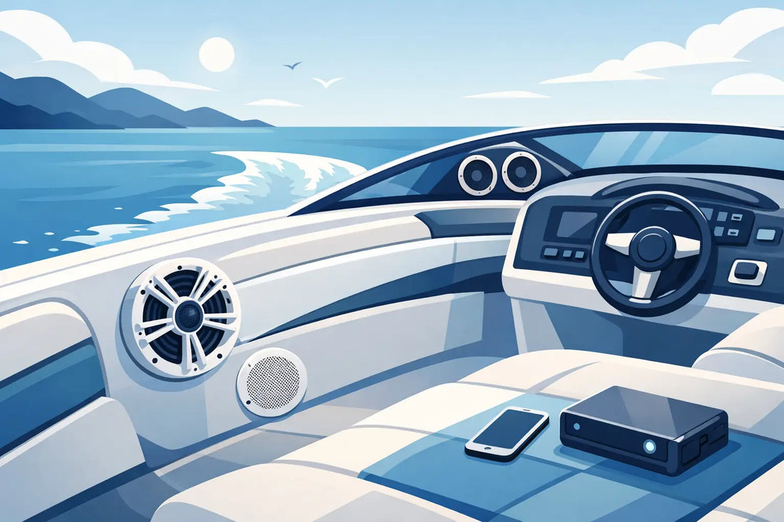 Boat Speaker Installation Example: A Clean Build