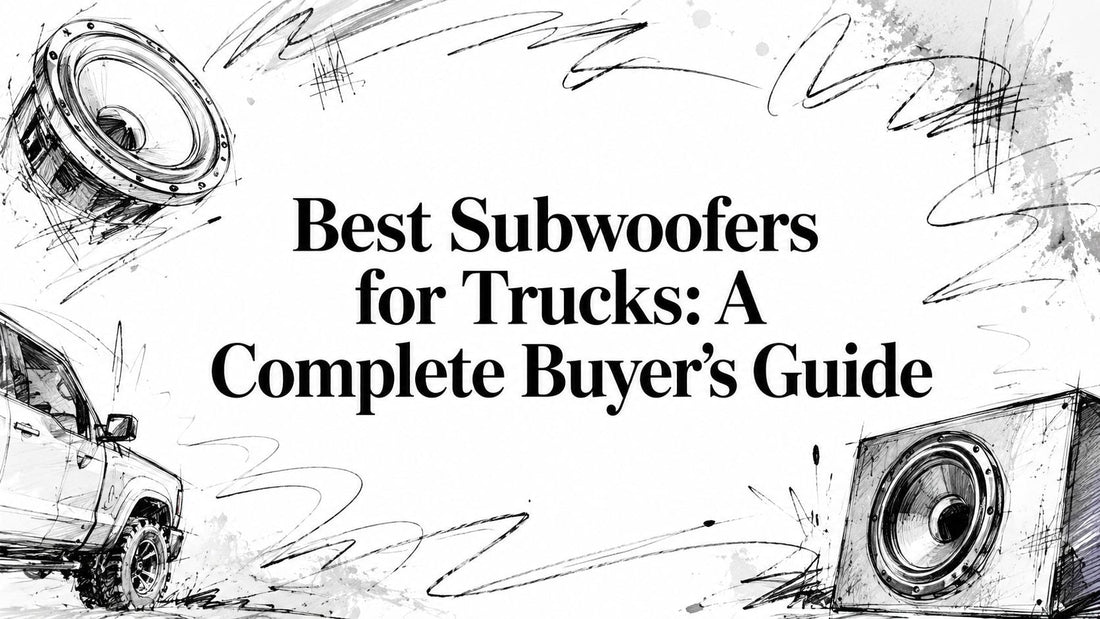 Best Subwoofers for Trucks: A Complete Buyer's Guide