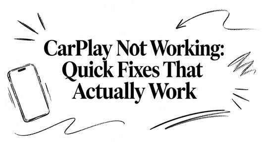 CarPlay Not Working: Quick Fixes That Actually Work