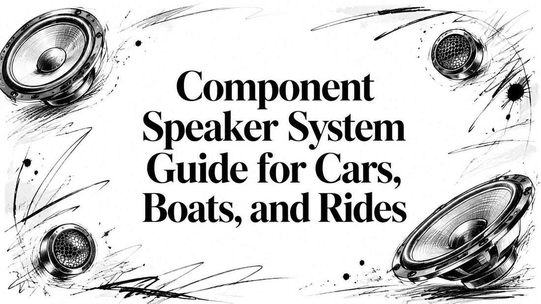 Component Speaker System Guide for Cars, Boats, and Rides