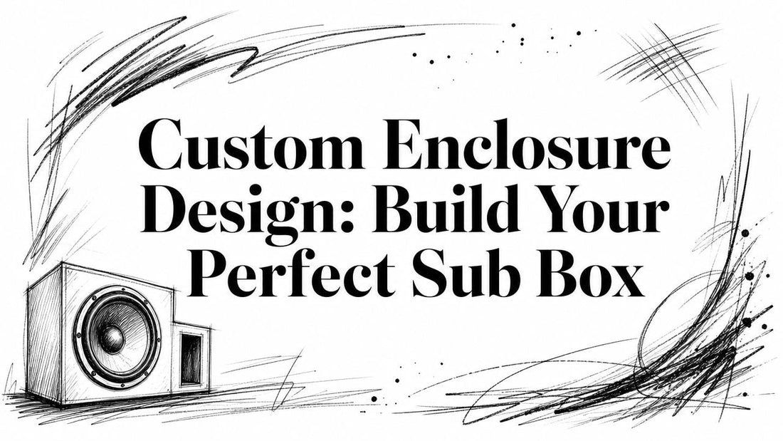 Custom Enclosure Design: Build Your Perfect Sub Box