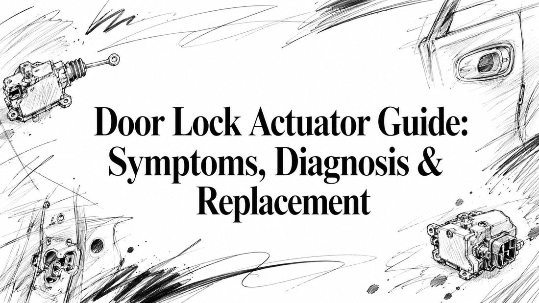 Door Lock Actuator Guide: Symptoms, Diagnosis & Replacement