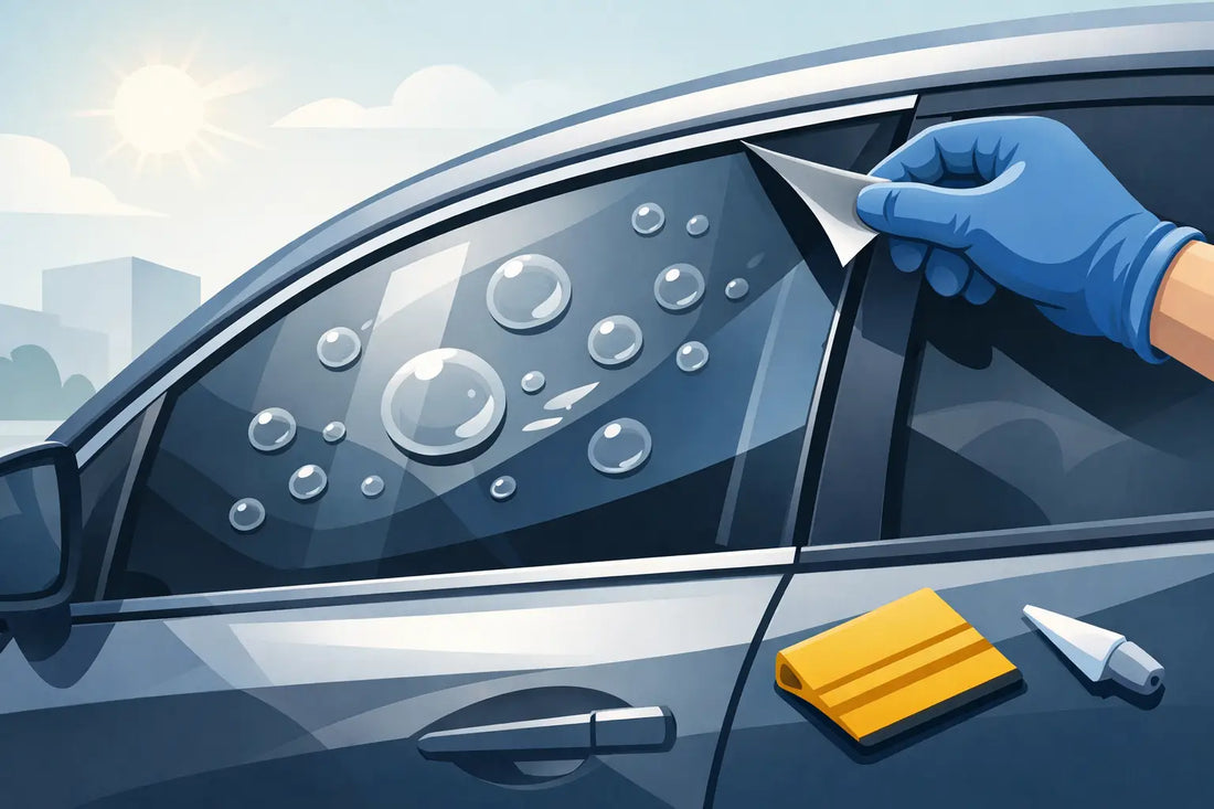 Why Does Window Tint Bubble After Installation?