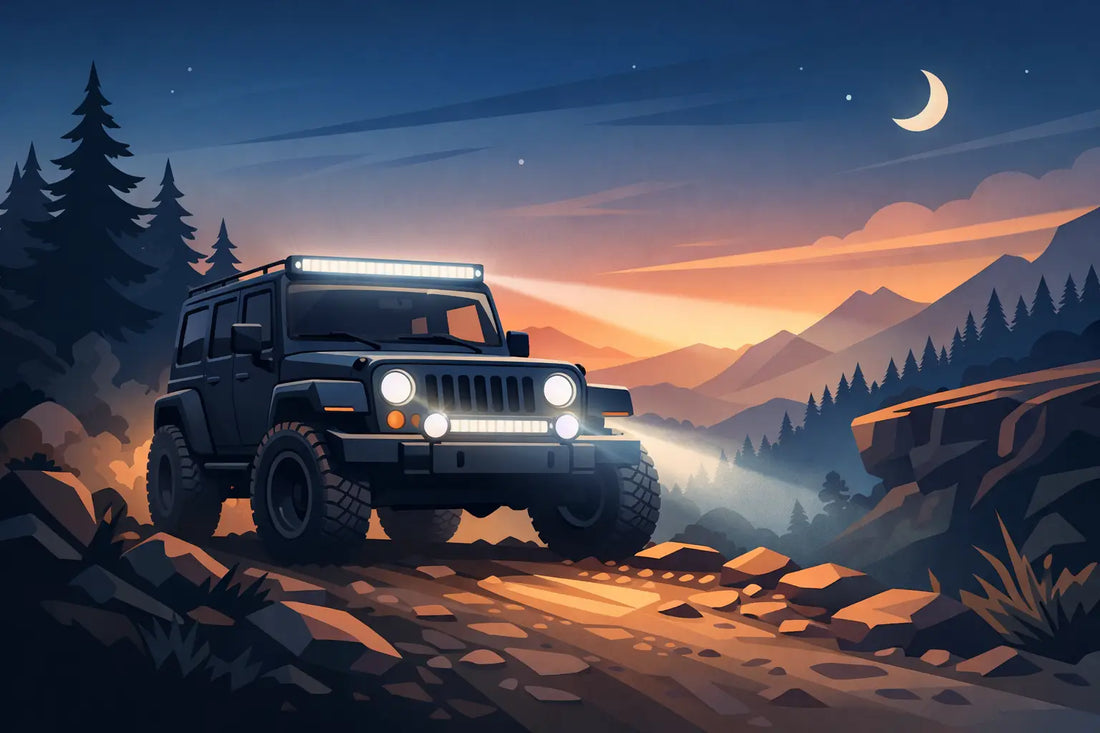 Best Jeep LED Light Bars for Real Trail Use