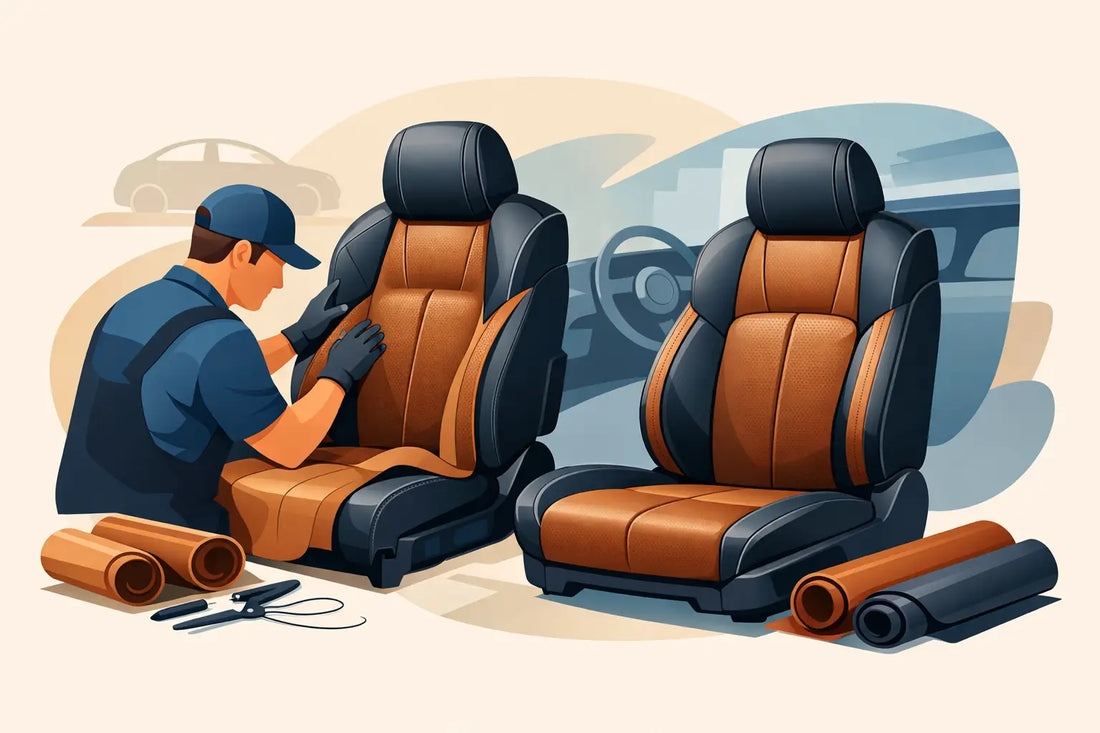 Custom Leather Seat Installation That Fits