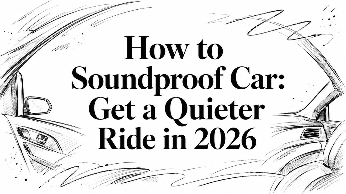 How to Soundproof Car: Get a Quieter Ride in 2026