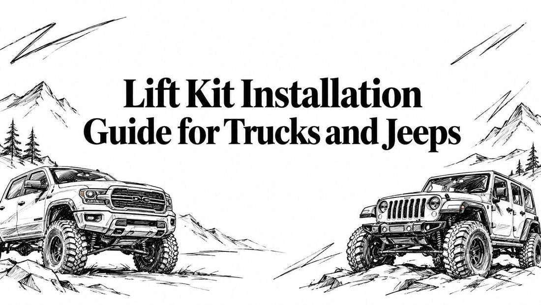 Lift Kit Installation Guide for Trucks and Jeeps