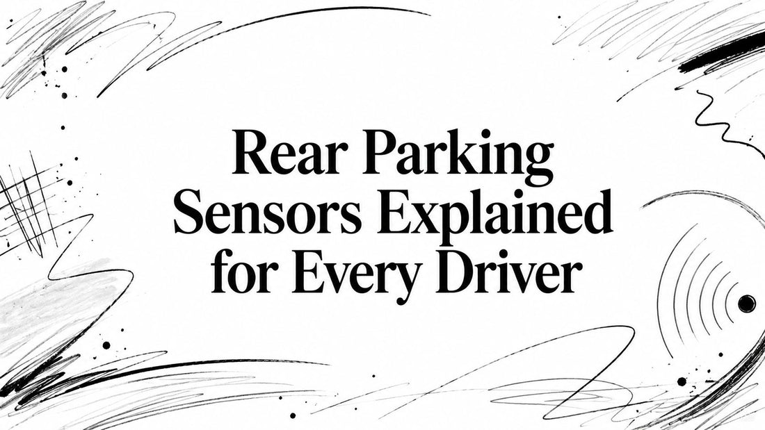 Rear Parking Sensors Explained for Every Driver