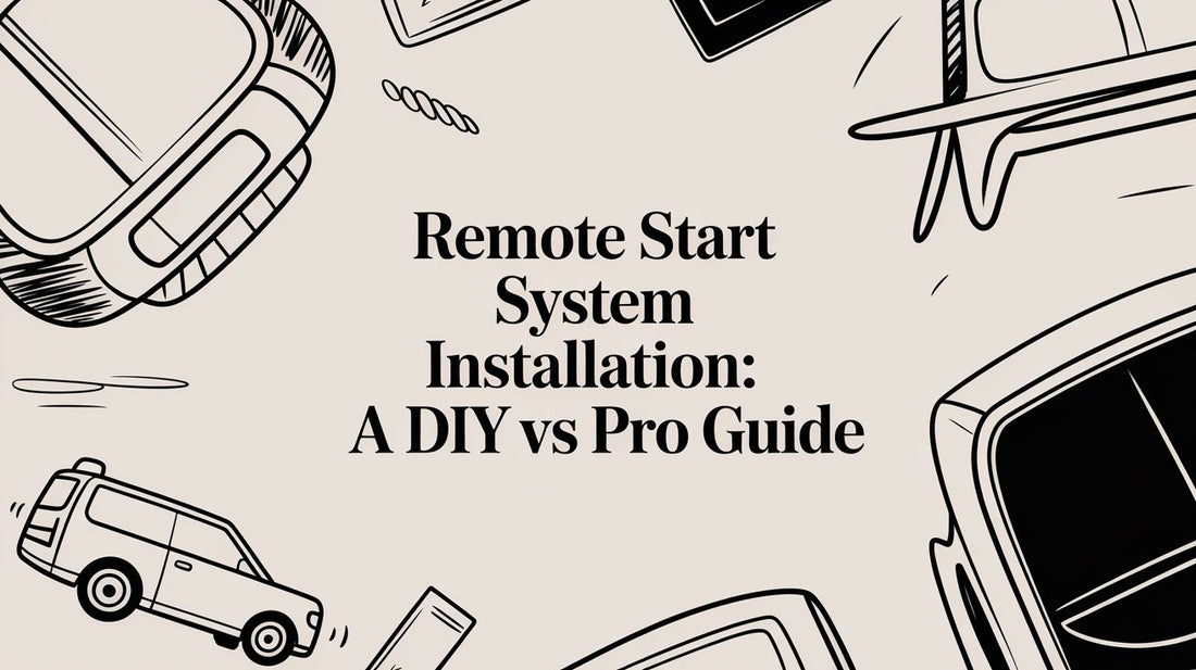 Remote Start System Installation: A DIY vs Pro Guide