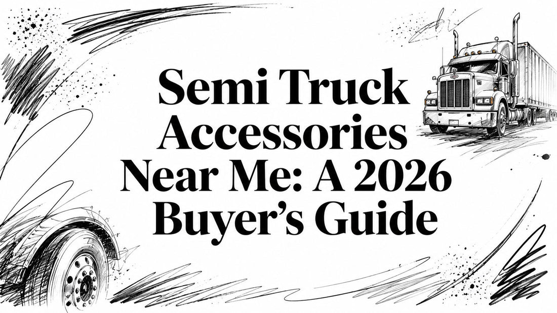 Semi Truck Accessories Near Me: A 2026 Buyer's Guide