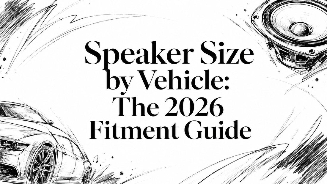 Speaker Size by Vehicle: The 2026 Fitment Guide