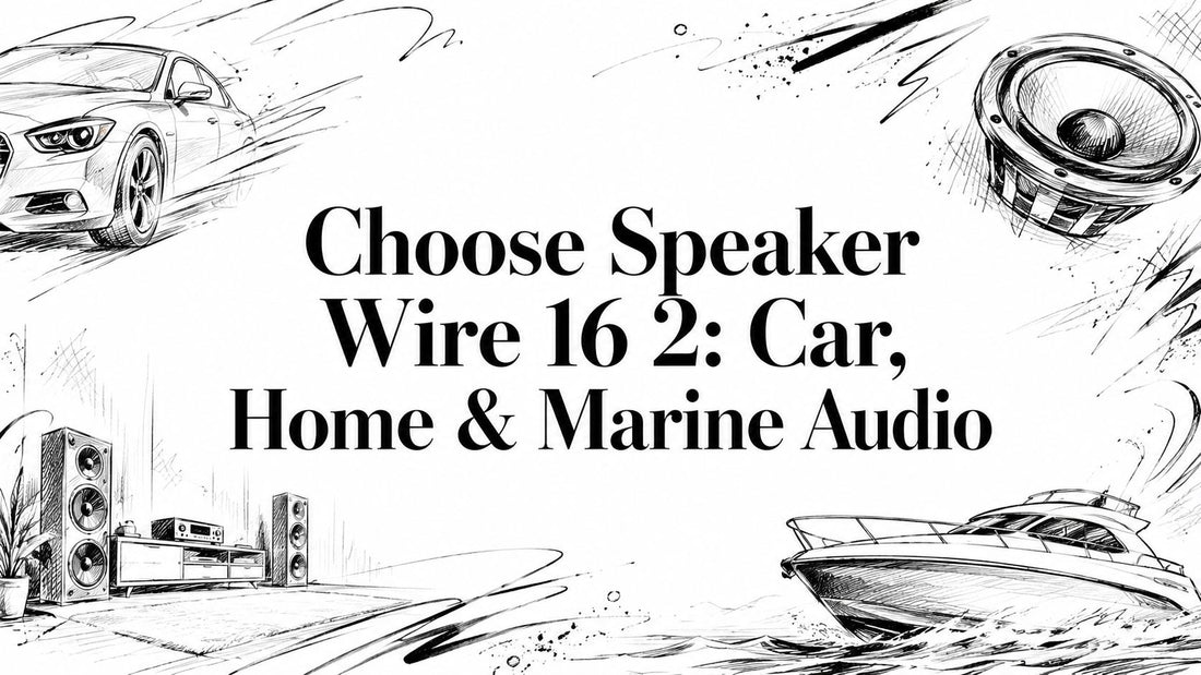 Choose Speaker Wire 16 2: Car, Home & Marine Audio