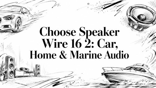 Choose Speaker Wire 16 2: Car, Home & Marine Audio