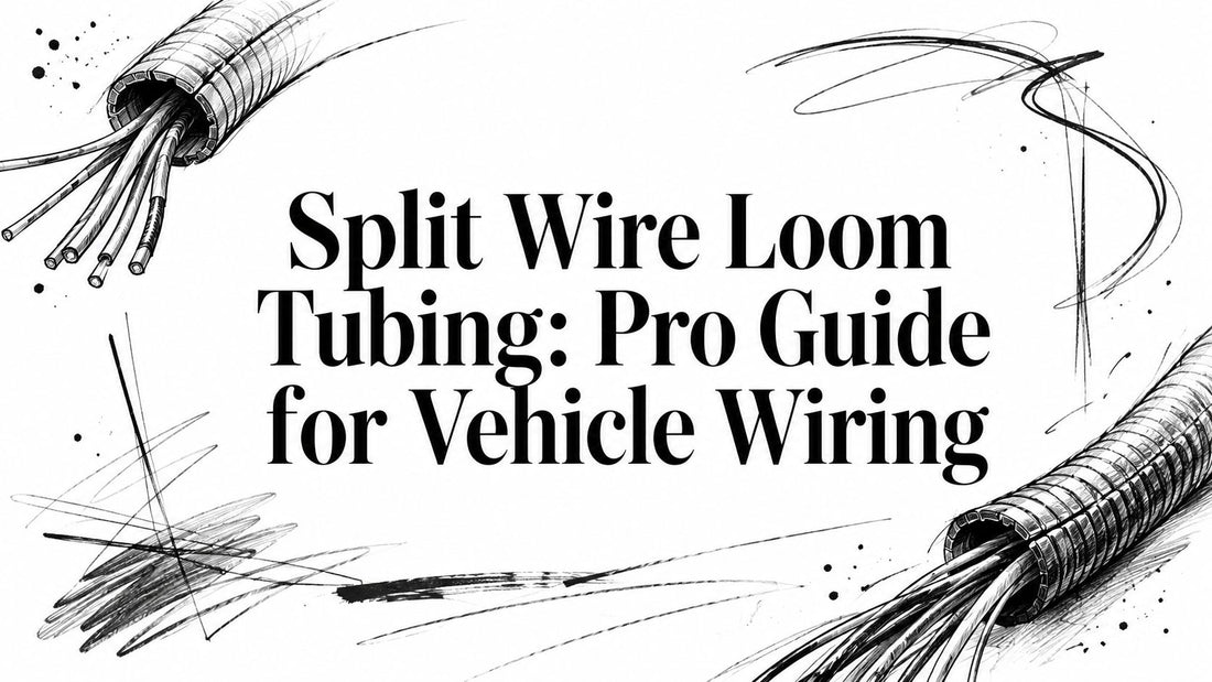 Split Wire Loom Tubing: Pro Guide for Vehicle Wiring