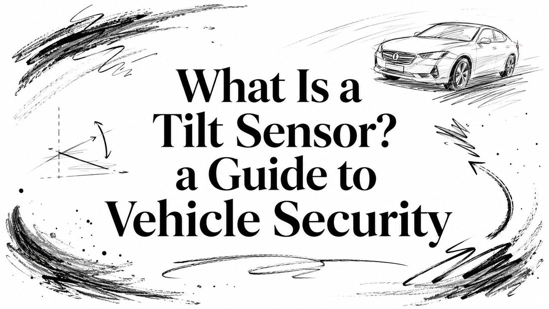 What Is a Tilt Sensor? a Guide to Vehicle Security