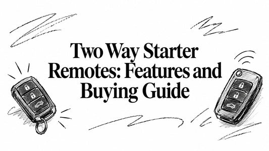 Two Way Starter Remotes: Features and Buying Guide